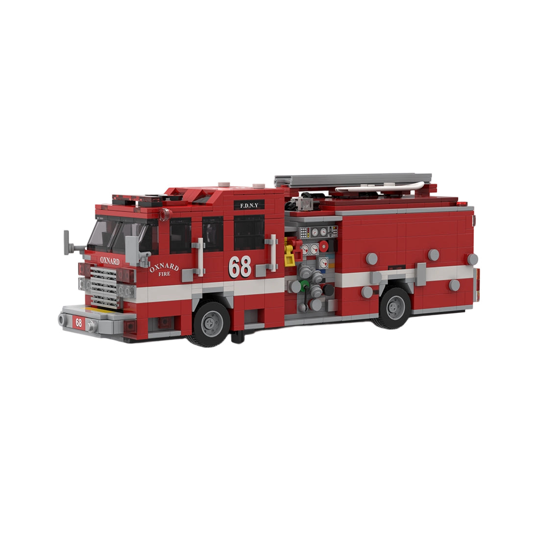 MOC-248452 2019 Pierce Arrow XT Feuerwehrfahrzeug der Feuerwehr Oxnard Klemmbausteine