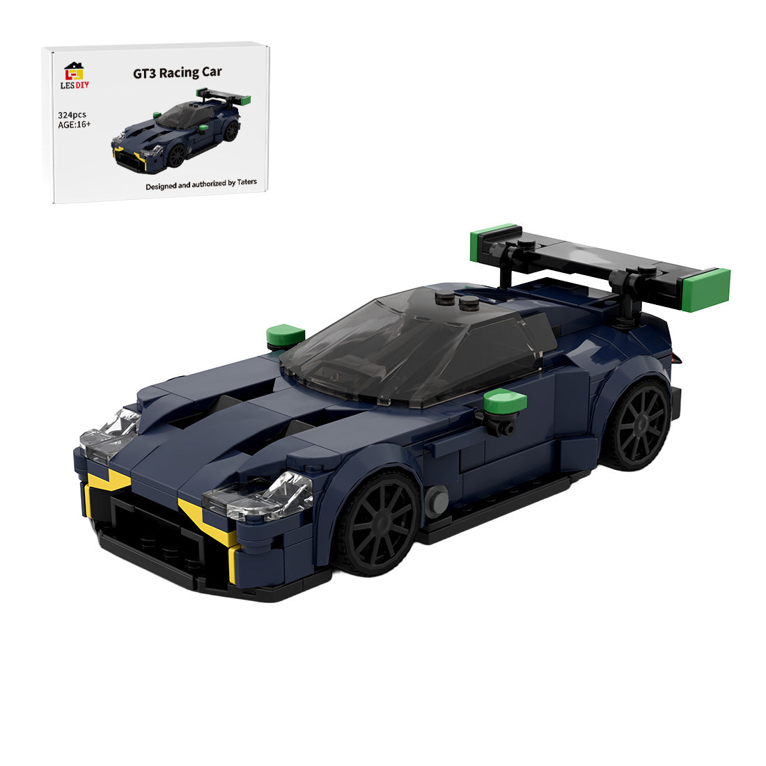 MOC-263303 Aston Martin Vantage GT3 Klemmbausteine