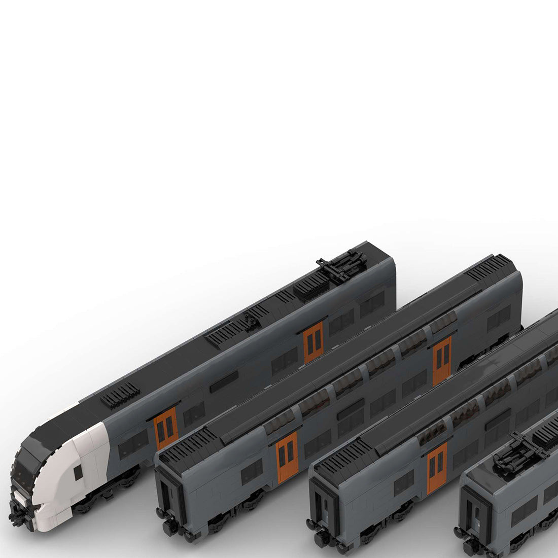 MOC-74130 RRX - Rhein-Ruhr-Express Klemmbausteine