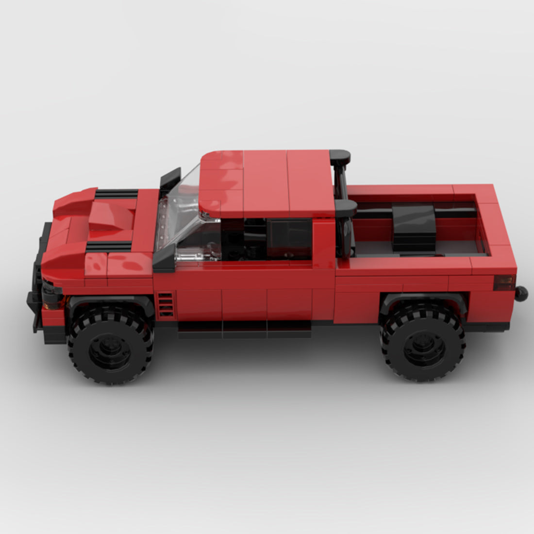 Maßgeschneidertes Abschleppfahrzeug Klemmbausteine