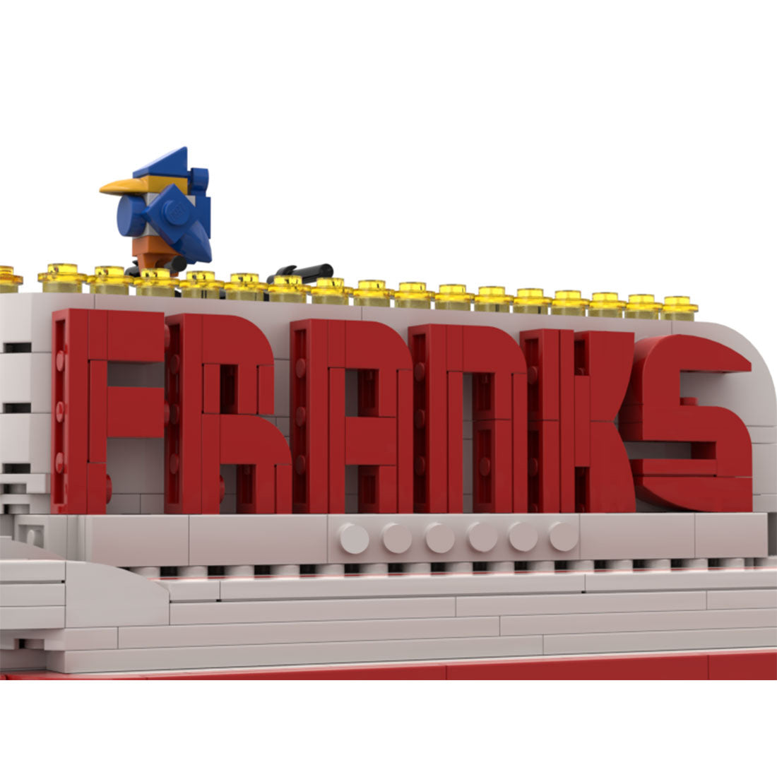 MOC-74851 Frank's Corner Diner Clamp Building Blocks