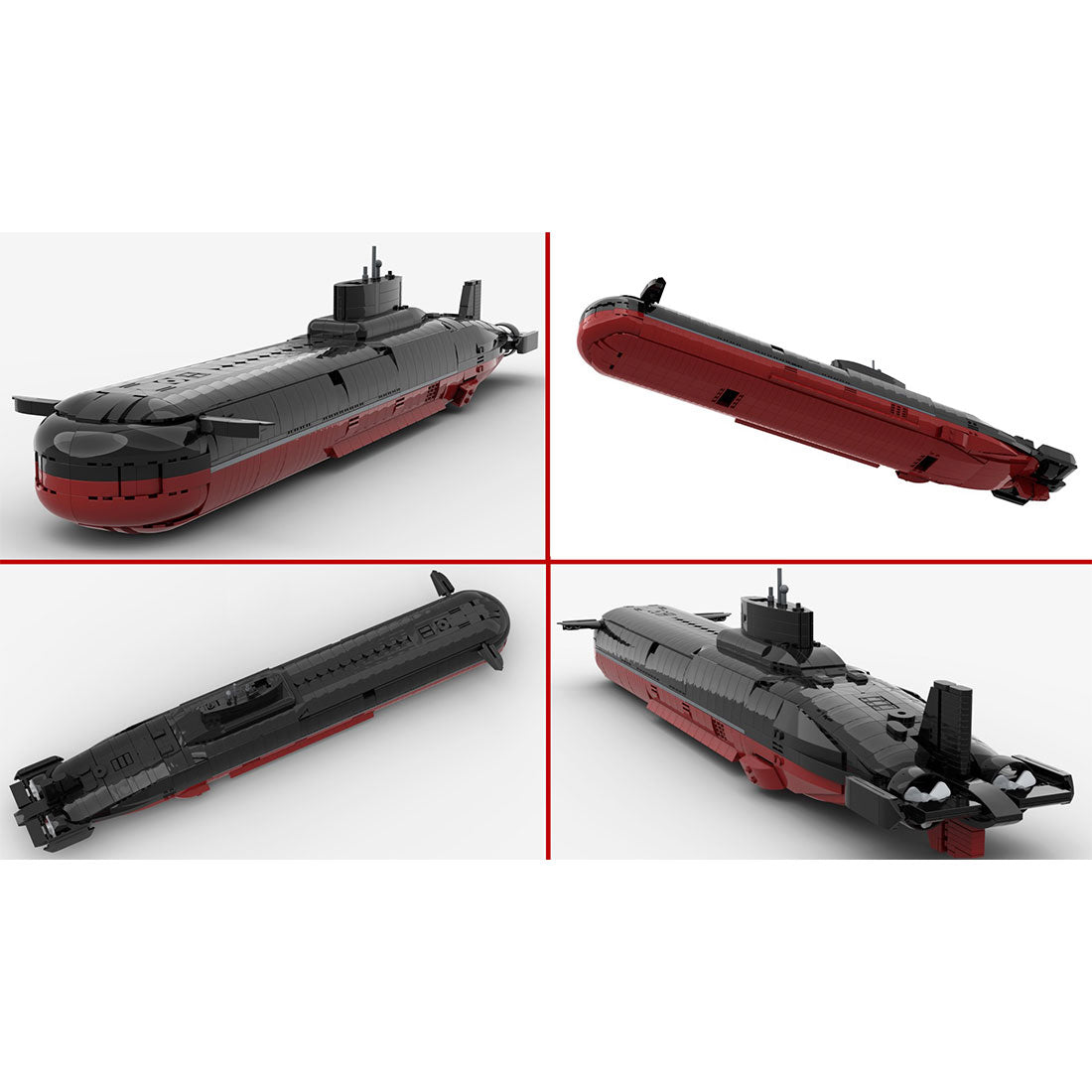 MOC-193085 Typhoon Class Submarine klemmbausteine