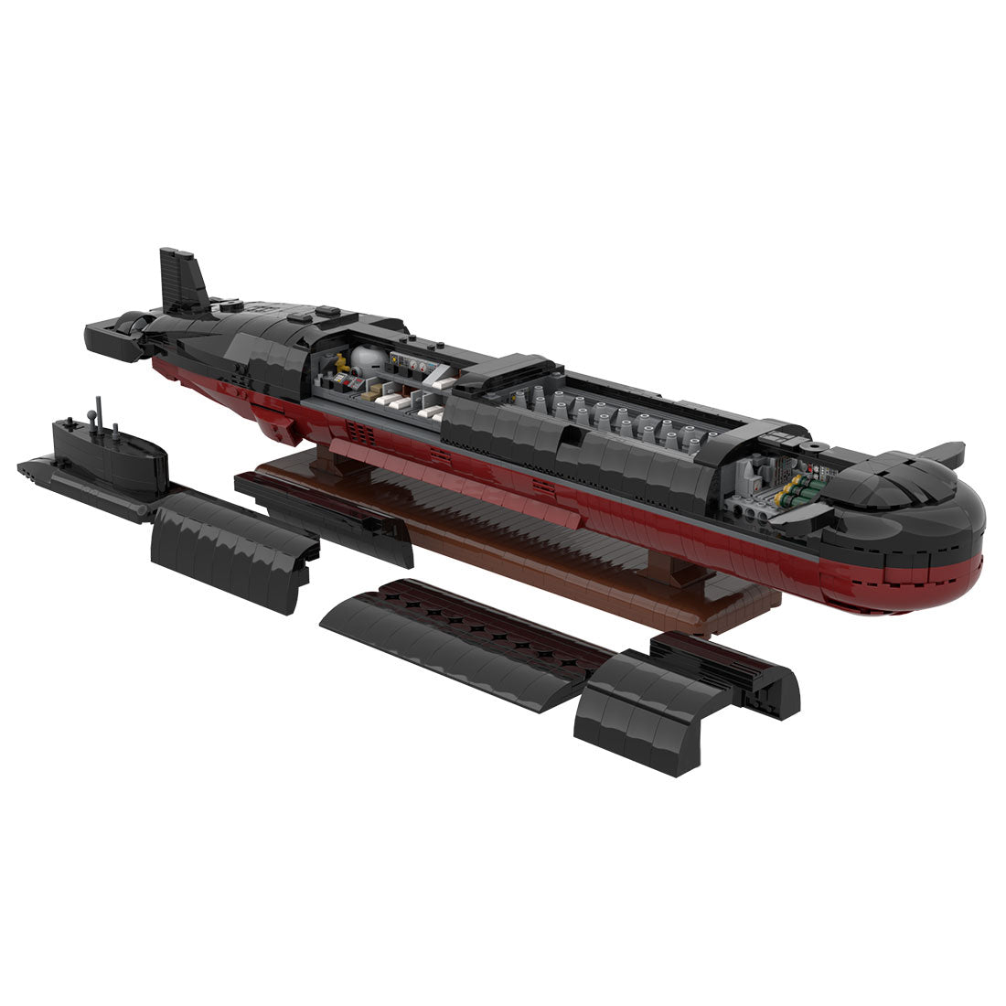 MOC-193085 Typhoon Class Submarine klemmbausteine