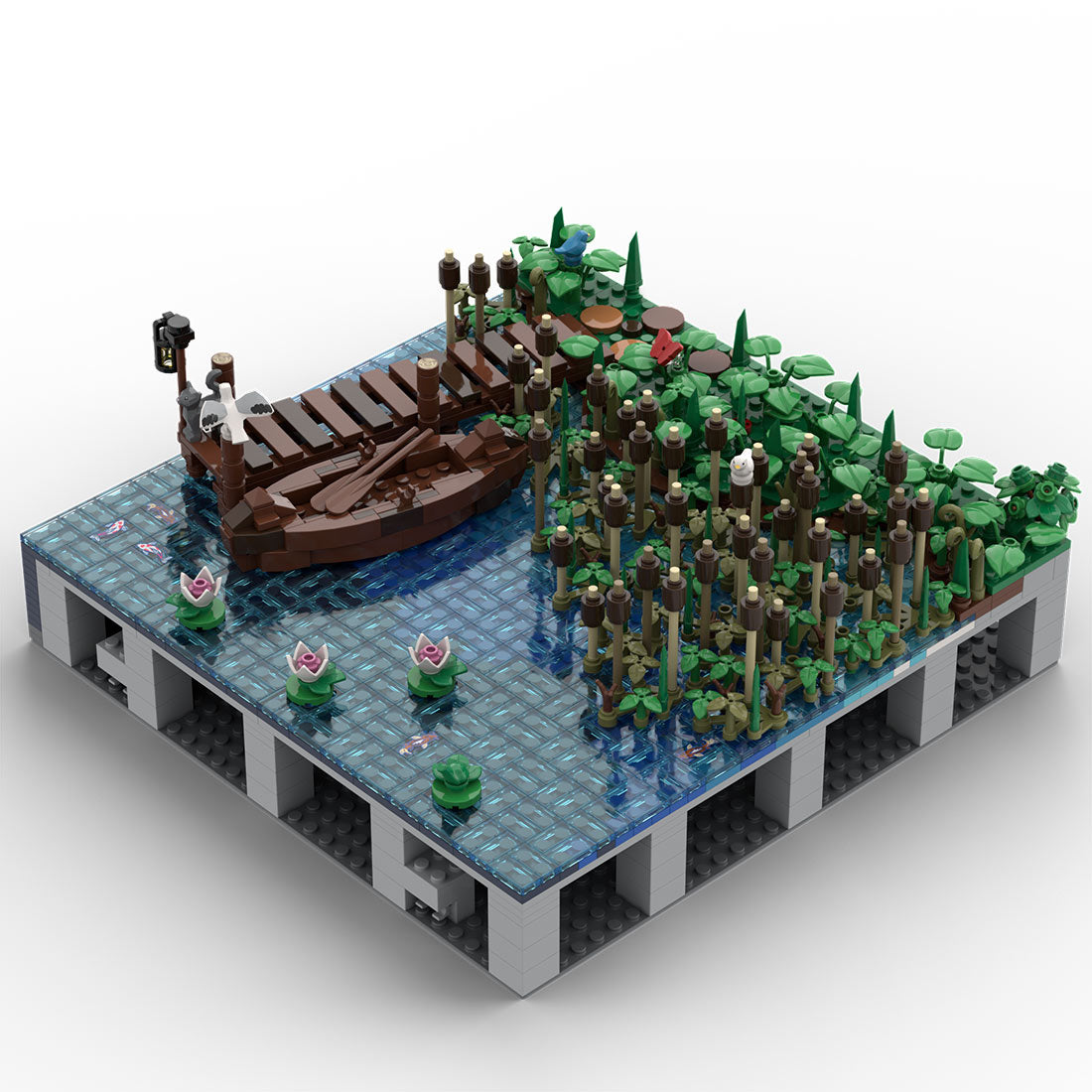 MOC-208009 A10 Castle Hohengeroldseck Klemmbausteine