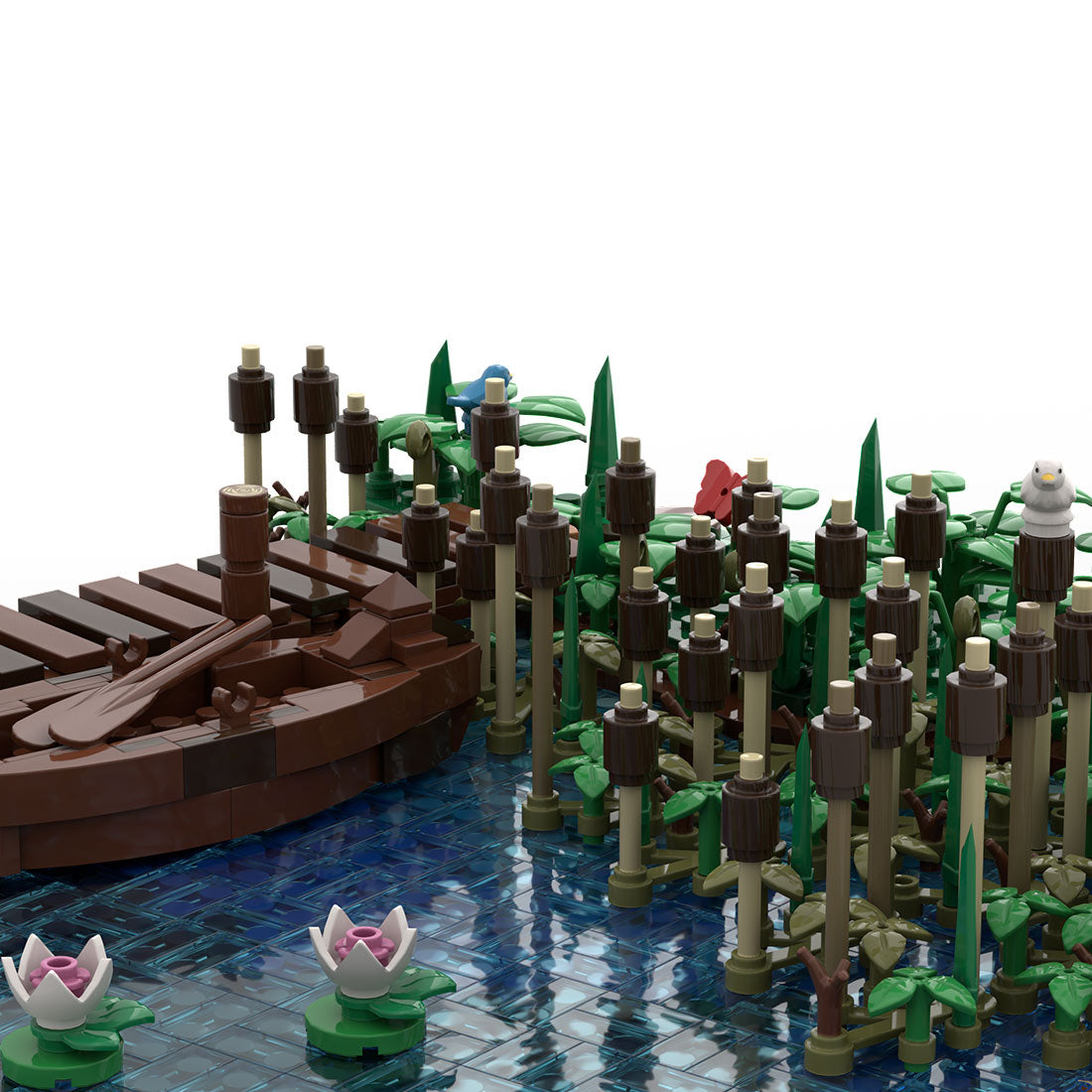 MOC-208009 A10 Castle Hohengeroldseck Klemmbausteine