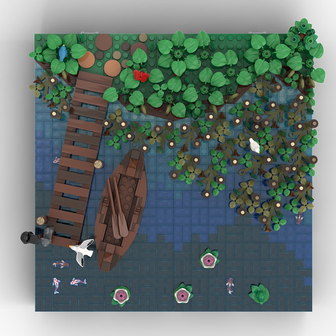 MOC-208009 A10 Castle Hohengeroldseck Klemmbausteine