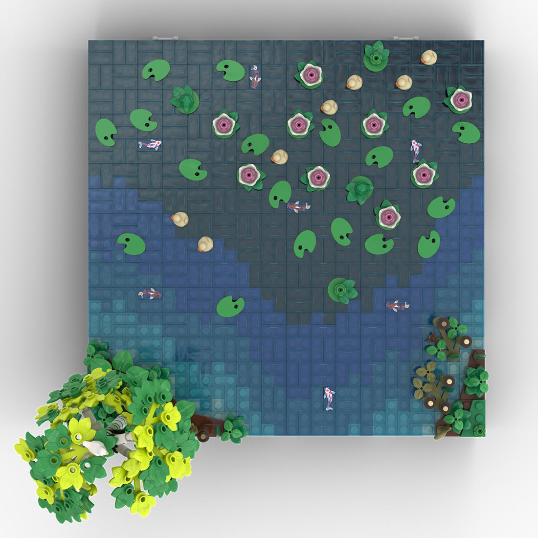 MOC-208010 A11 Castle Hohengeroldseck Klemmbausteine