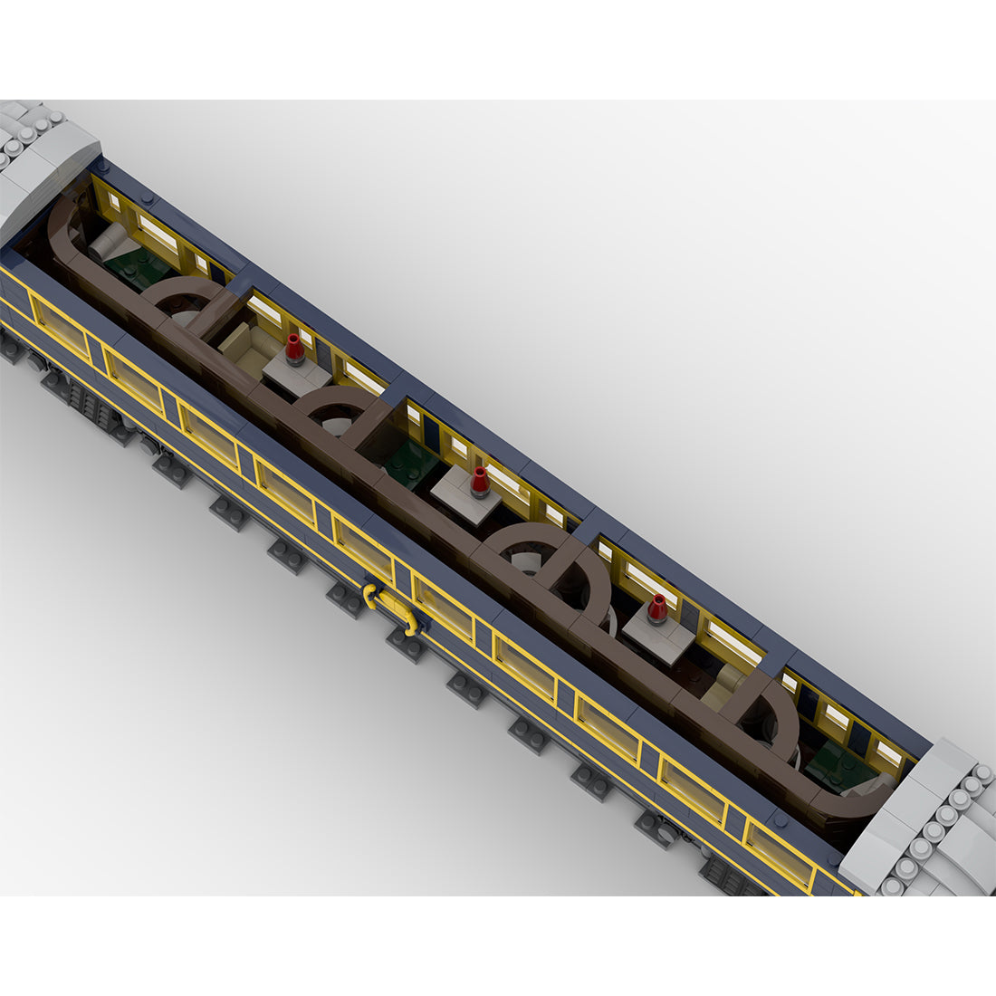 The Orient-Express of CIWL Train Klemmbausteine