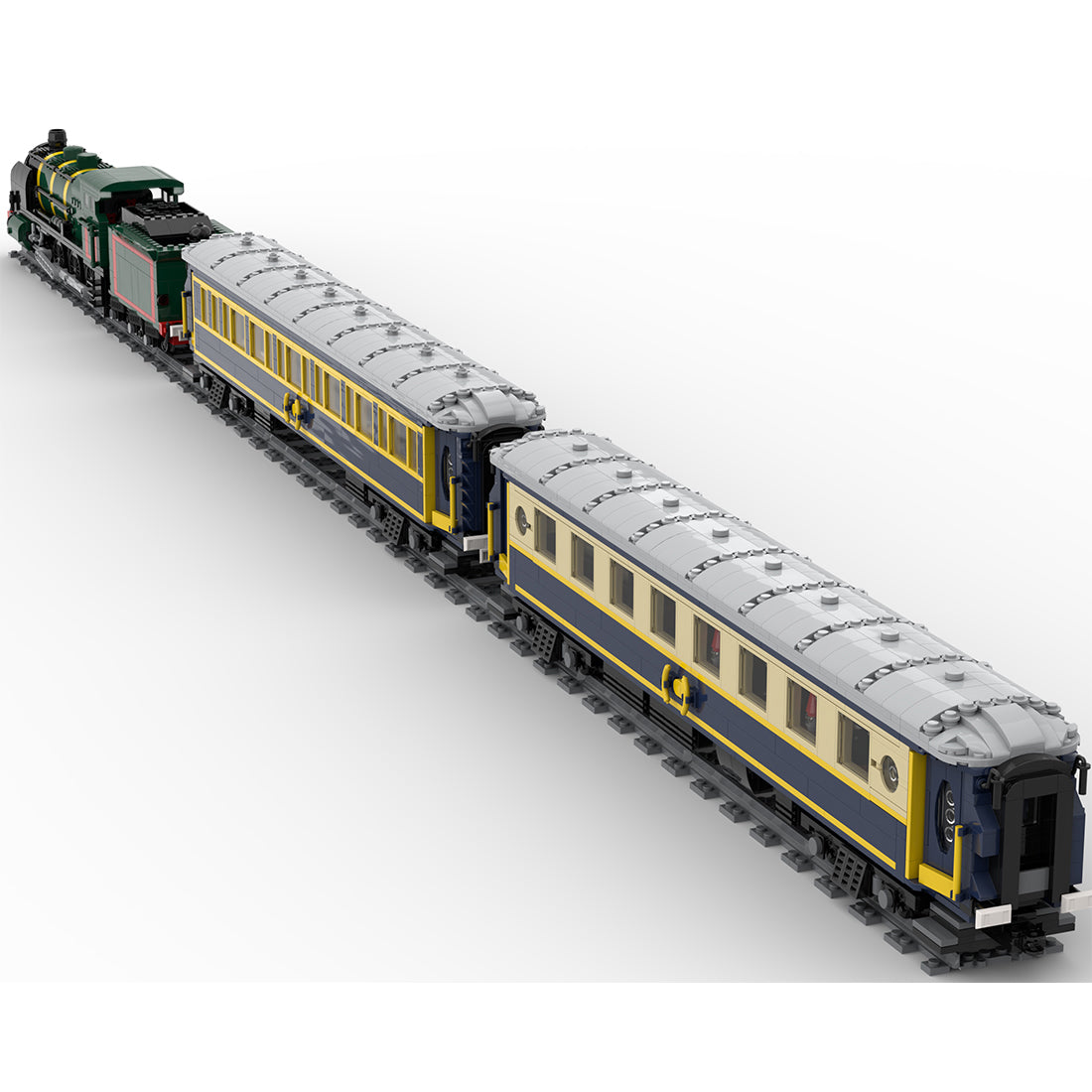 The Orient-Express of CIWL Train Klemmbausteine