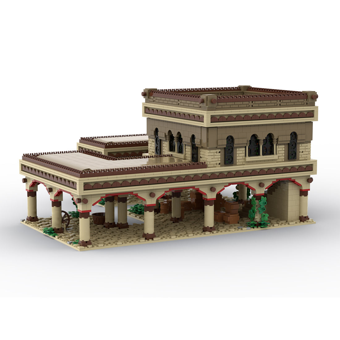 MOC-206982 Age of Empires - Town Center (Middle Eastern) Klemmbausteine