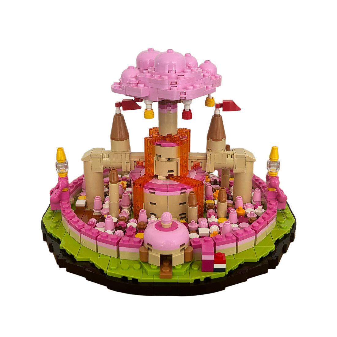 MOC-219612 Adventure Time: The Candy Kingdom | Micro World Series: 2 Klemmbausteine