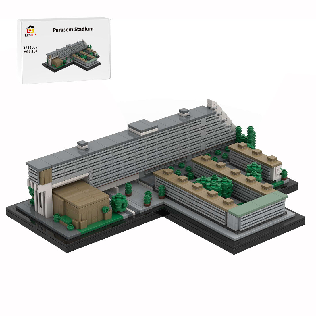 MOC-238846 Wintergartenhochhaus, Leipzig, Germany Klemmbausteine