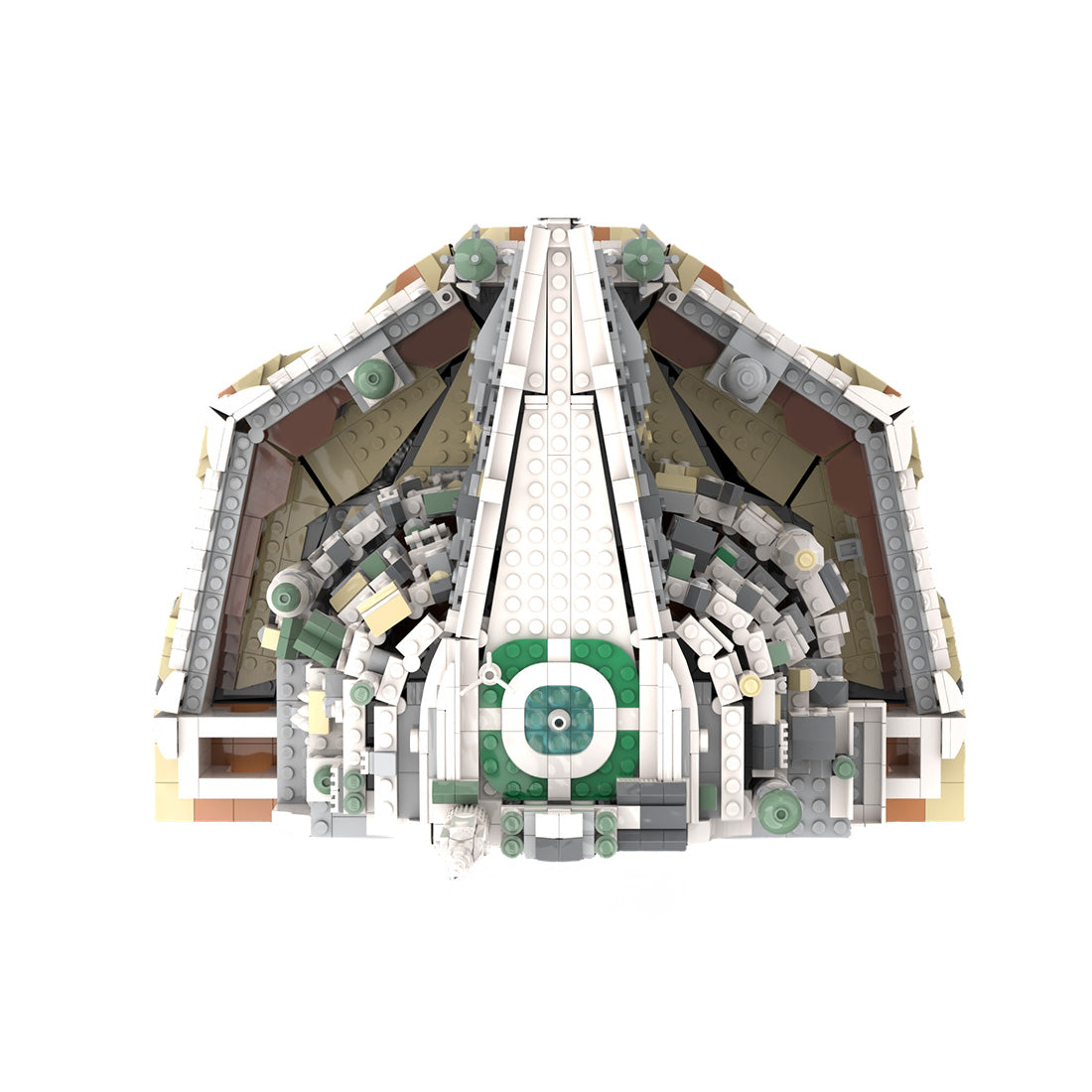 MOC-253141 Smaller White City of Gondor from LOTR Klemmbausteine