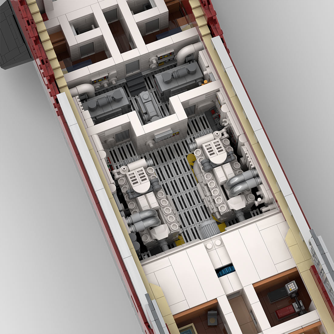 MOC-254412 VELETTA Superyacht Klemmbausteine