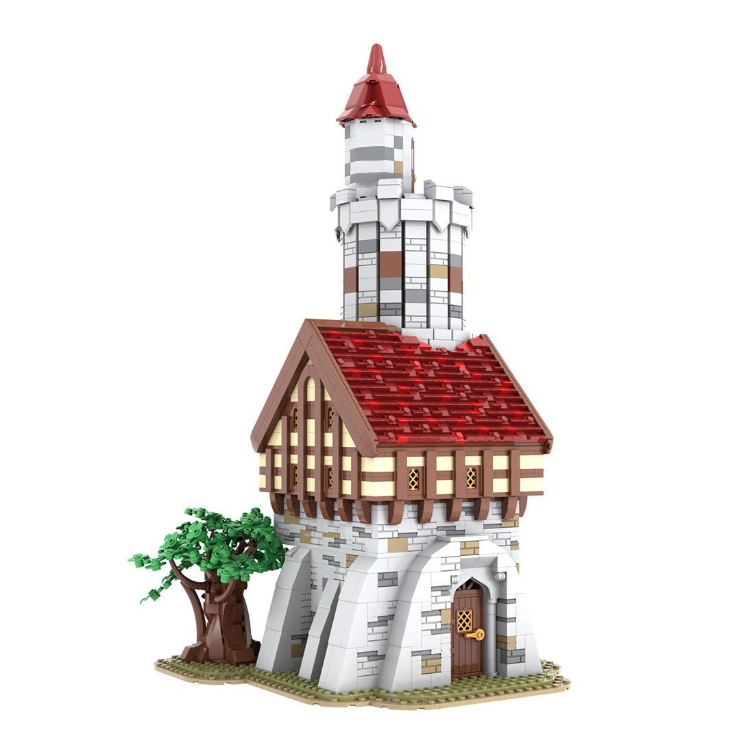 MOC-212258 Medieval Tower Klemmbausteine