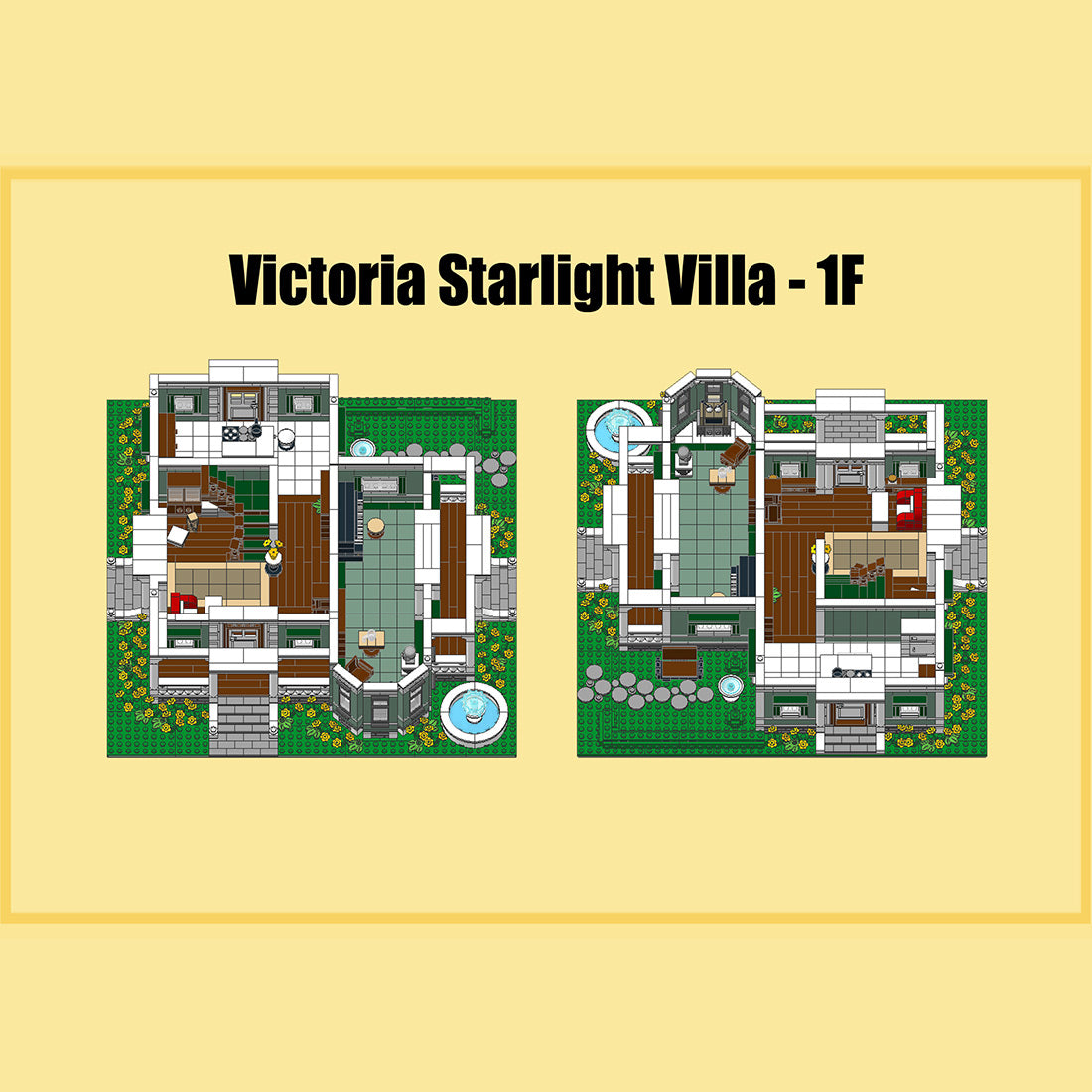 Victoria Starlight Villa Klemmbausteine