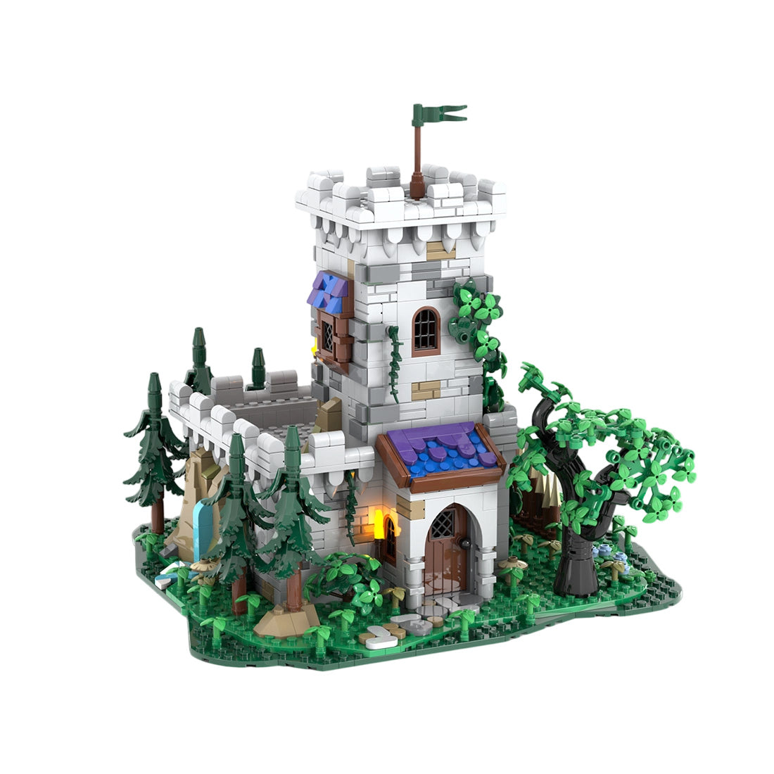 MOC-228153 Medieval Tower Klemmbausteine