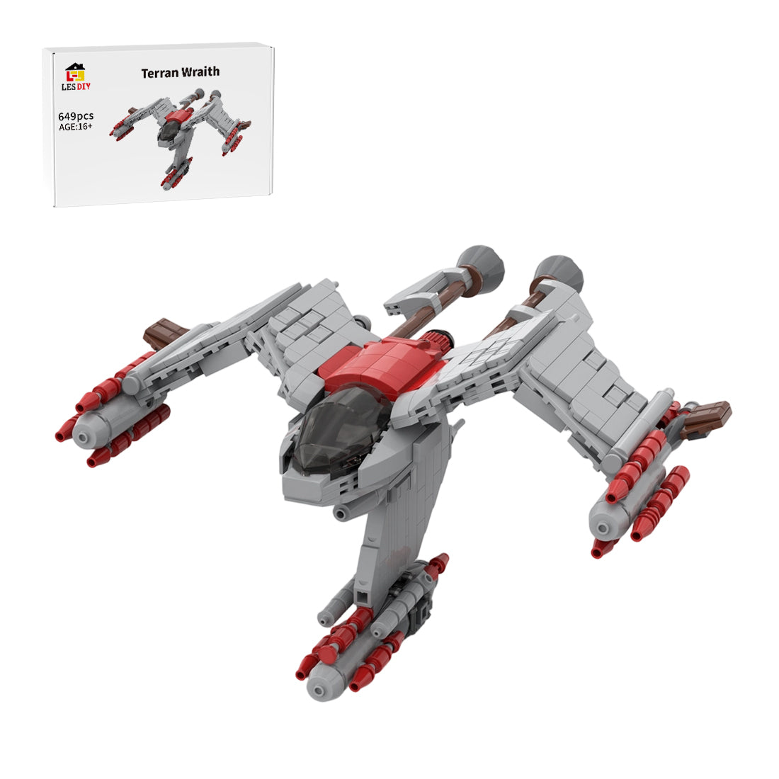 MOC-142914 Terran Wraith Klemmbausteine