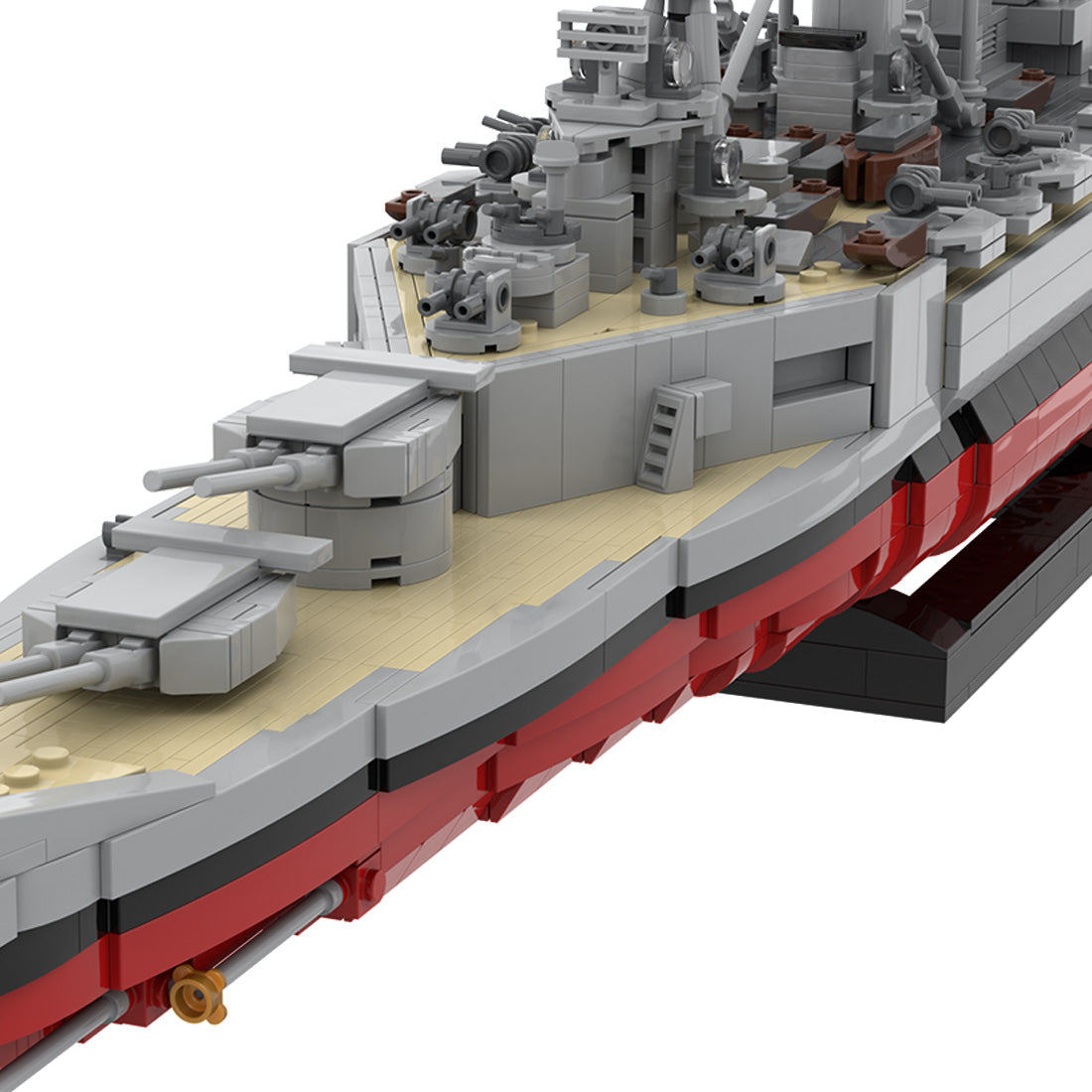 1/300 Scale HMS Hood Battlecruiser Klemmbausteine