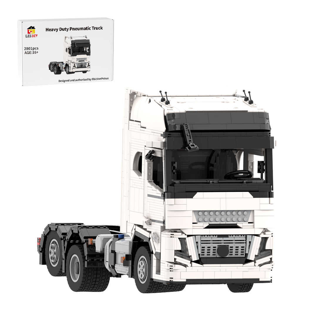 MOC-206814 Volvo FH AERO Heavy Duty Truck Klemmbausteine