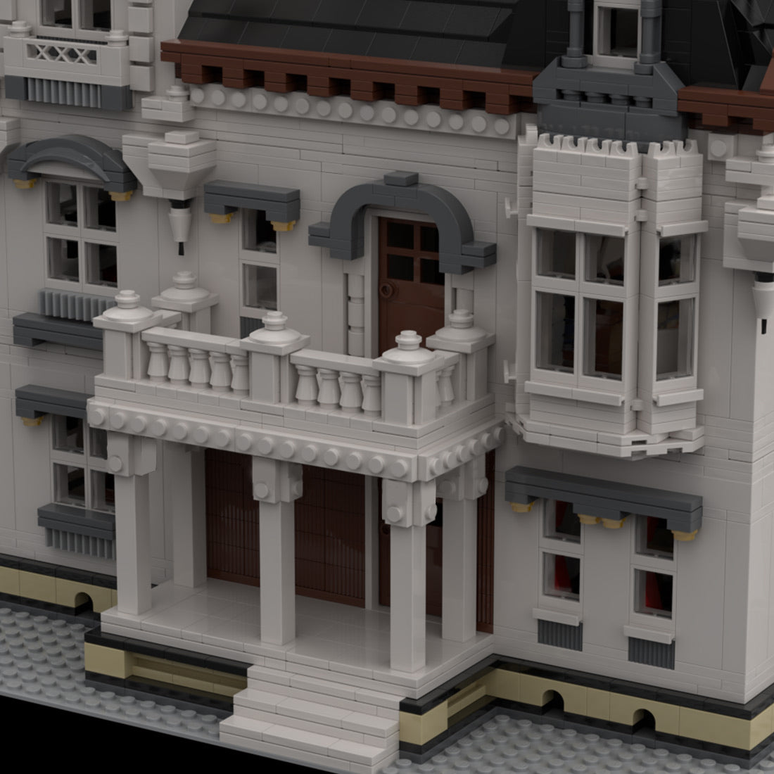 Victorian Suburban Residence Klemmbausteine