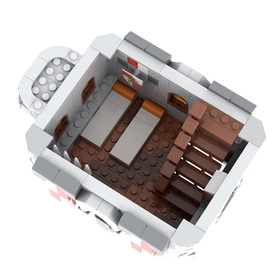MOC-238413 Lion Knights' Outpost Klemmbausteine
