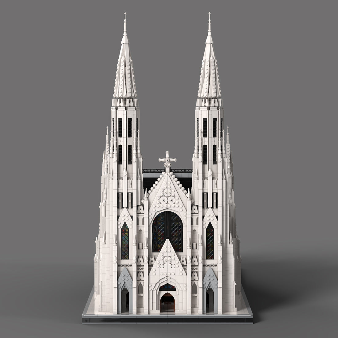 MOC-276548 St. Patrick’s Cathedral in New York – vollständig Klemmbausteine