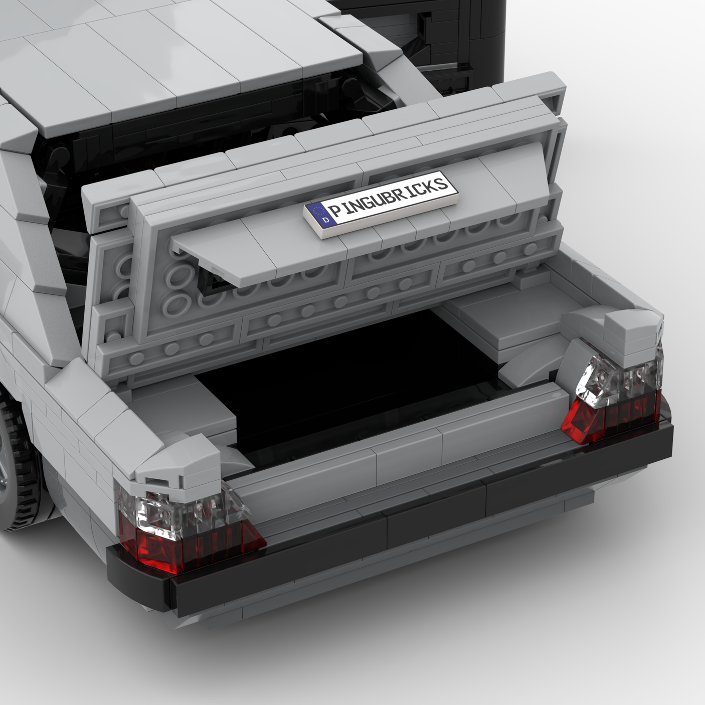 Deutsches Grand-Touring-Coupé der 1980er Jahre Klemmbausteine(GoBricks)