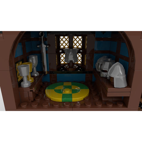 MOC - 113518 Medieval Theme Alley's Blacksmith - LesDiy - Klemmbausteine