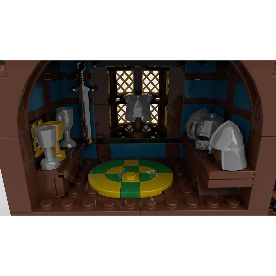 MOC - 113518 Medieval Theme Alley's Blacksmith - LesDiy - Klemmbausteine