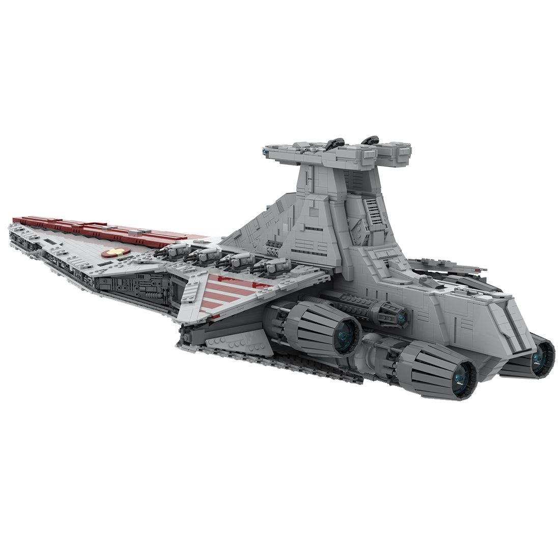 MOC-149454 Venator-Class Star klemmbaustine-Klemmbausteine-LesDiy-LesDiy