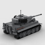 MOC-150338 Panzerkampfwagen VI Tiger 1 Klemmbausteine-Klemmbausteine-LesDiy-LesDiy