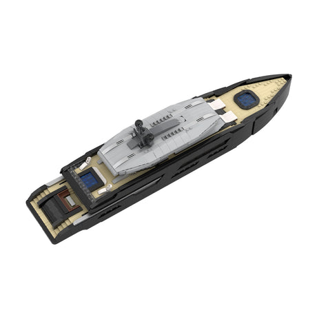 MOC - 164800 Midi - Scale Yacht Klemmbausteine - LesDiy - Klemmbausteine