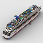 MOC-67085 Carnival Dream Bausteinboot Klemmbausteine-Klemmbausteine-LesDiy-LesDiy