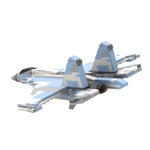 SU-35-Kampfflugzeug im Maßstab 1:72 Klemmbausteine-Klemmbausteine-LesDiy-LesDiy