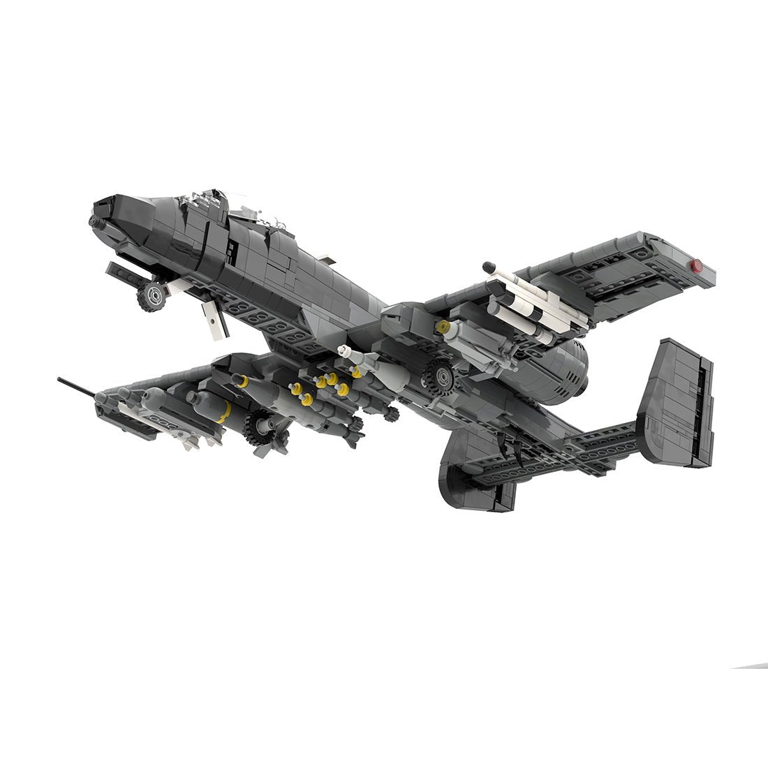 A - 10 Kampfflugzeug Klemmbausteine - LesDiy - Klemmbausteine