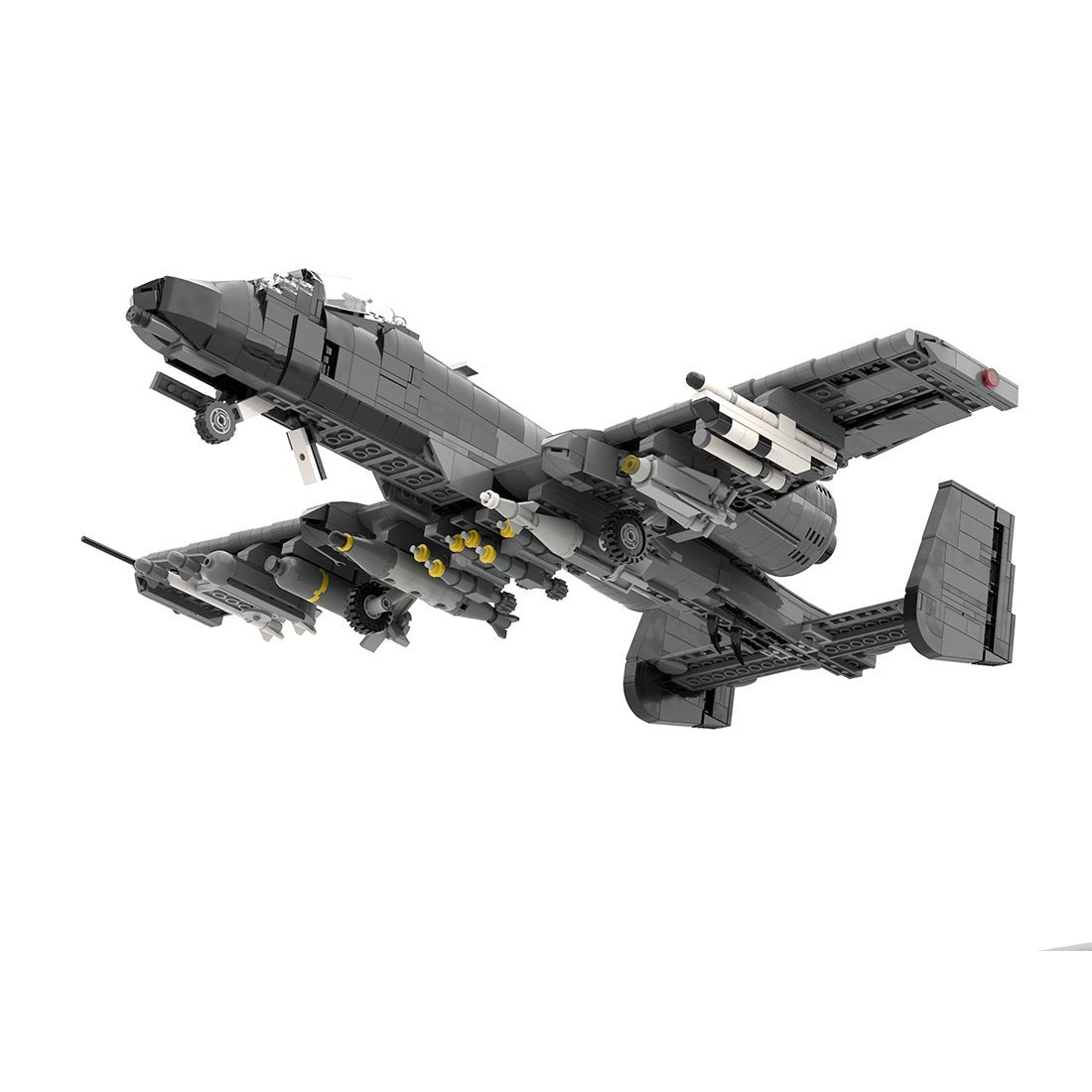 A - 10 Kampfflugzeug Klemmbausteine - LesDiy - Klemmbausteine