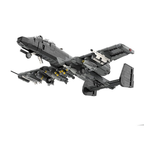 A - 10 Kampfflugzeug Klemmbausteine - LesDiy - Klemmbausteine