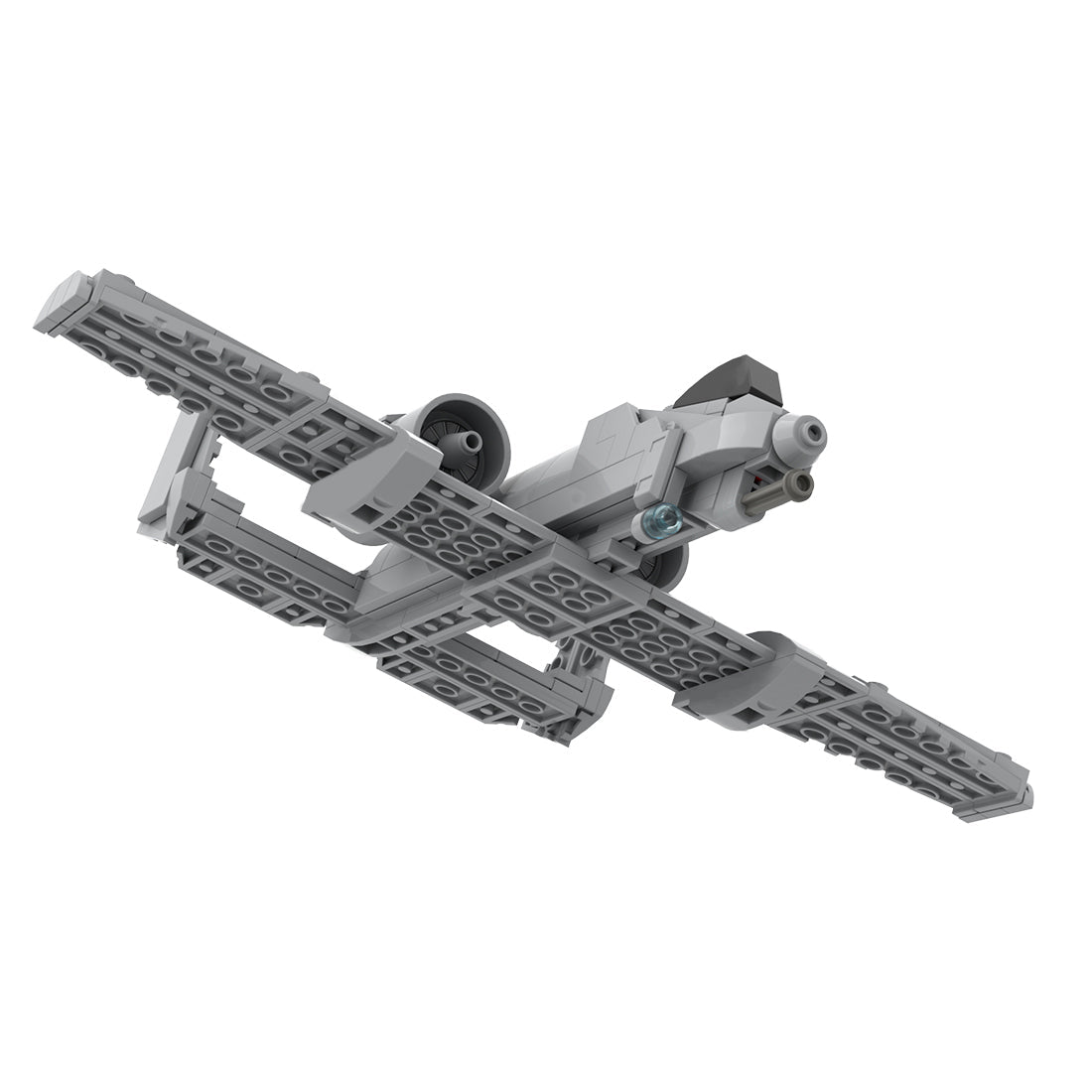 A10 - Kampfflugzeug im Maßstab 1:72 Klemmbausteine - LesDiy - Klemmbausteine