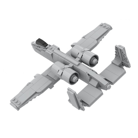 A10 - Kampfflugzeug im Maßstab 1:72 Klemmbausteine - LesDiy - Klemmbausteine