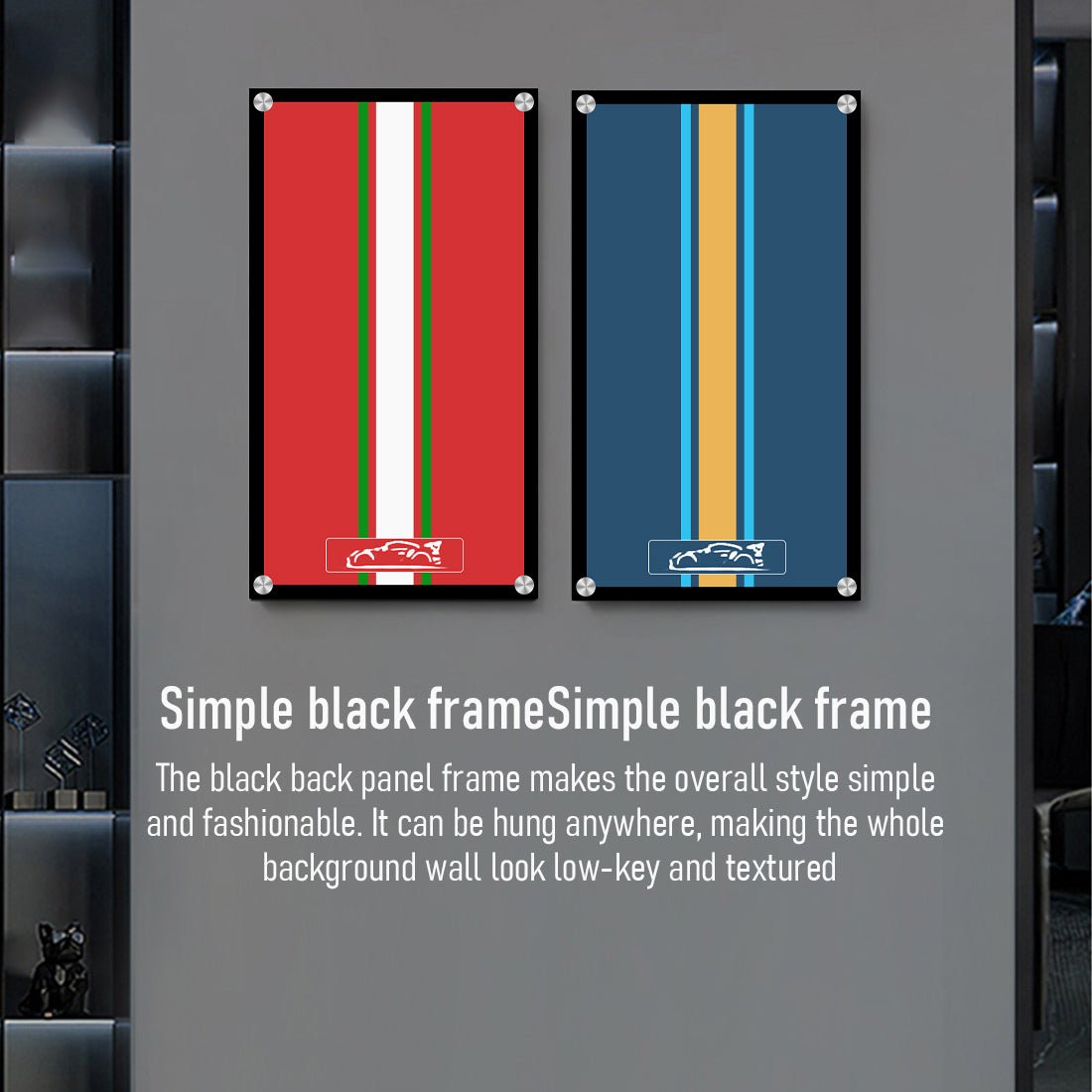 Acryl - Fotorahmen - Wandhalterung für 42125 klemmbausteine - LesDiy -