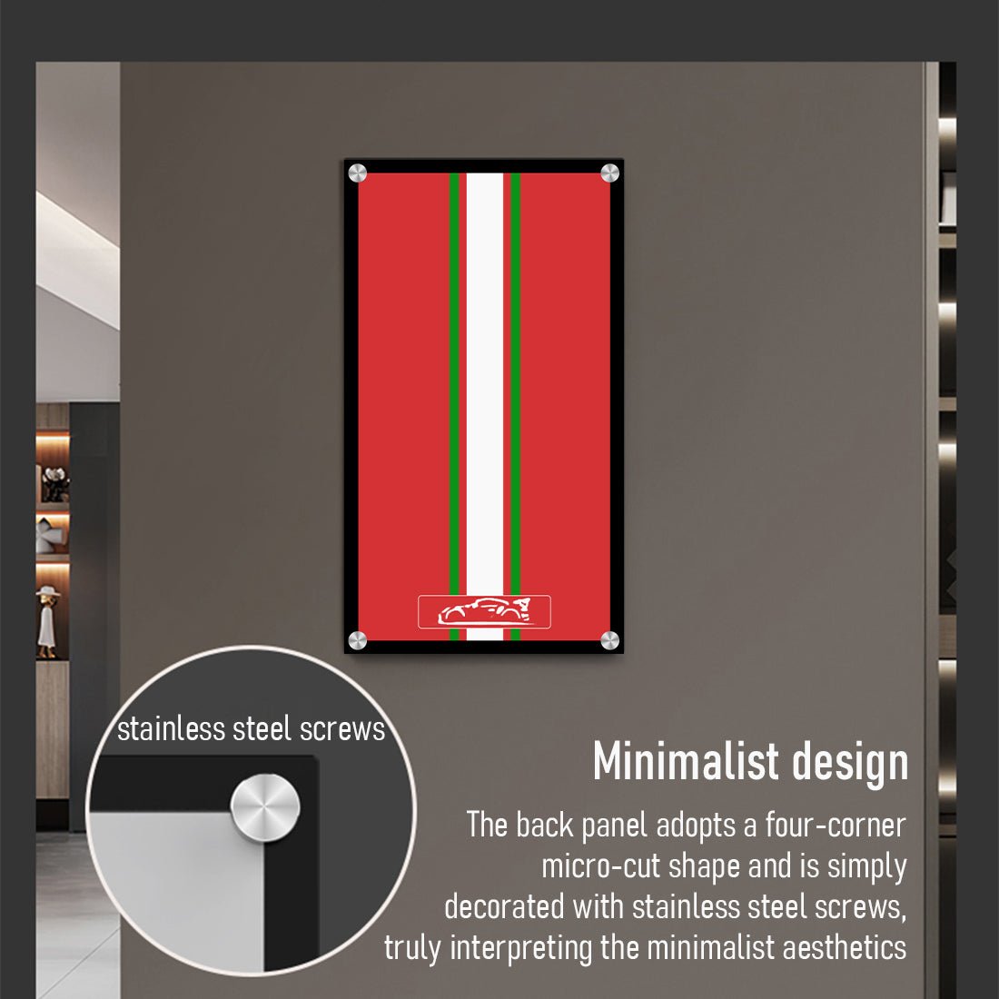 Acryl - Fotorahmen - Wandhalterung für 42125 klemmbausteine - LesDiy -