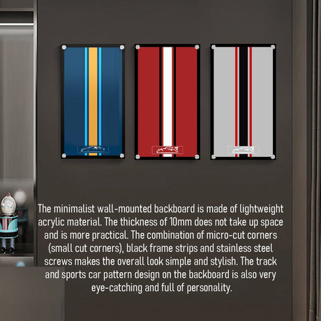 Acryl - Fotorahmen - Wandhalterung für 42143 klemmbausteine - LesDiy -