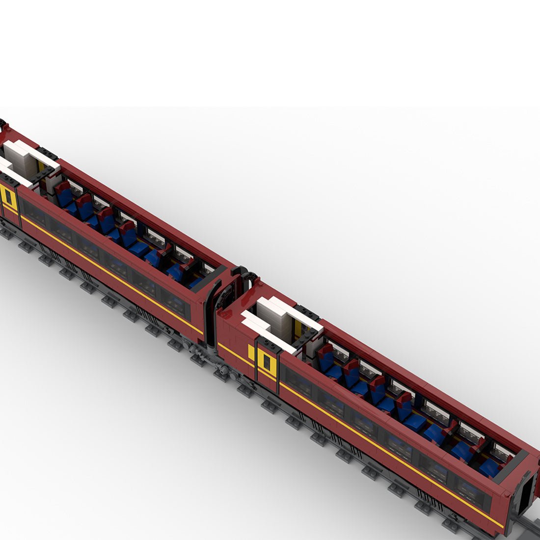 AGV - 575 Italo High Speed Train Prima Business Class Klemmbausteine - LesDiy - Klemmbausteine