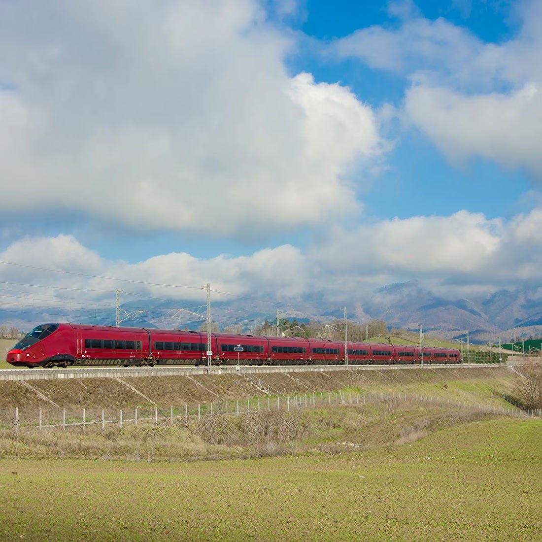 AGV - 575 Italo High Speed Train Smart Class Klemmbausteine - LesDiy - Klemmbausteine