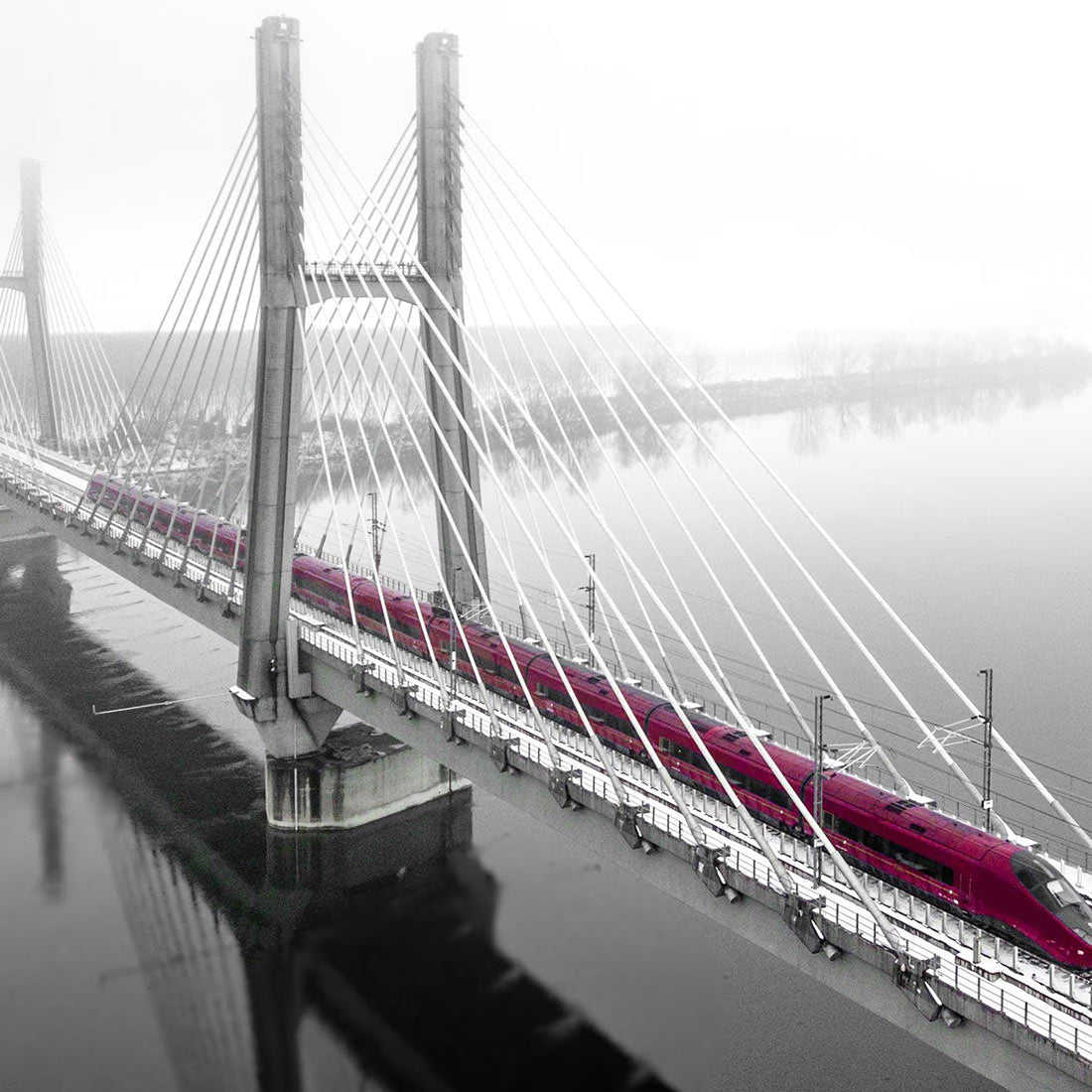 AGV - 575 Italo High Speed Train Smart Class Klemmbausteine - LesDiy - Klemmbausteine