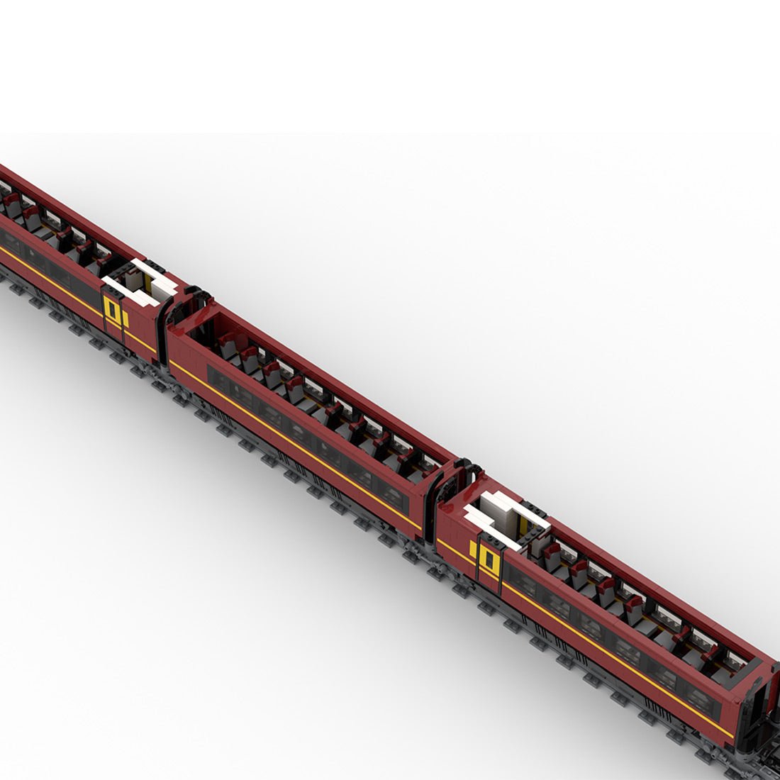 AGV - 575 Italo High Speed Train Smart Classy Klemmbausteine - LesDiy - Klemmbausteine