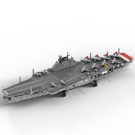 Aircraft Carrier Heinz Wilhelm Guderian Military Klemmbausteine - LesDiy - Klemmbausteine