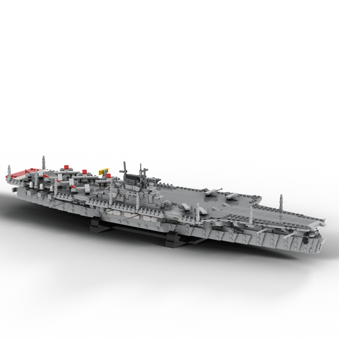 Aircraft Carrier Heinz Wilhelm Guderian Military Klemmbausteine - LesDiy - Klemmbausteine