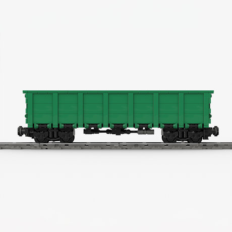 American Four - Axle Open Wagon Klemmbausteine - LesDiy - Klemmbausteine